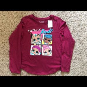 LOL girls tee shirt size large